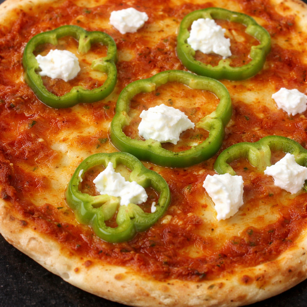 Pizza rapide au pain samouli
