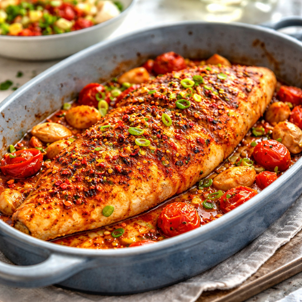 Spicy Grilled Fish