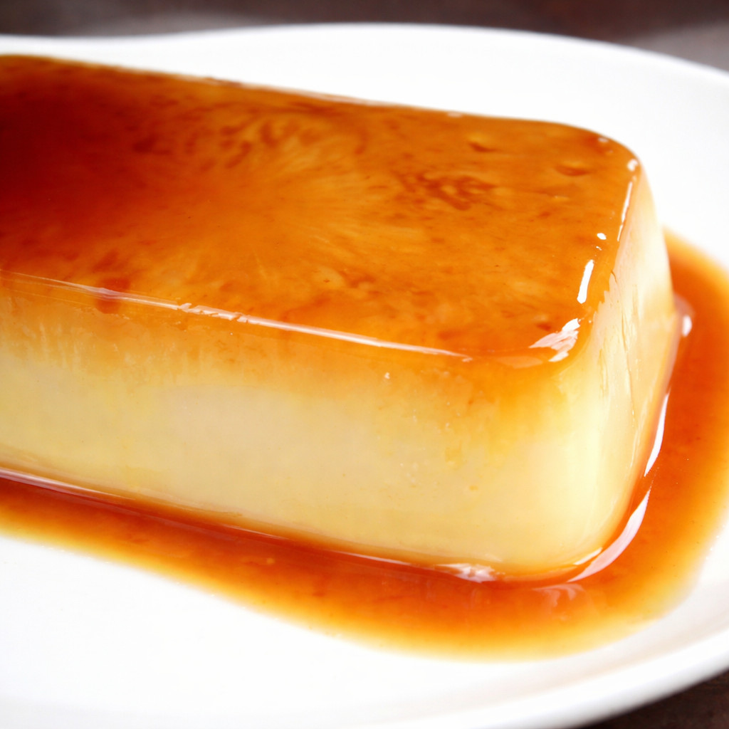 Crème caramel française