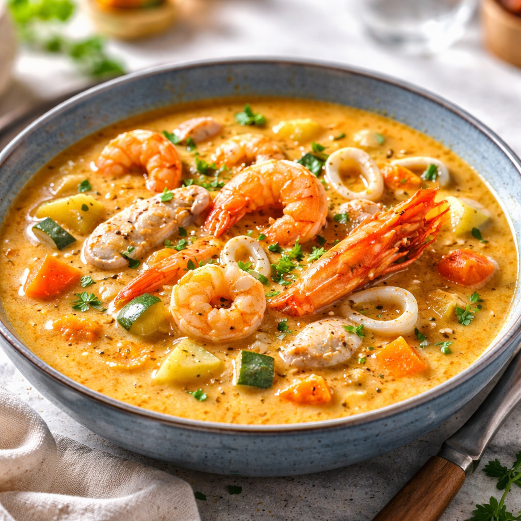شوربة السى فود