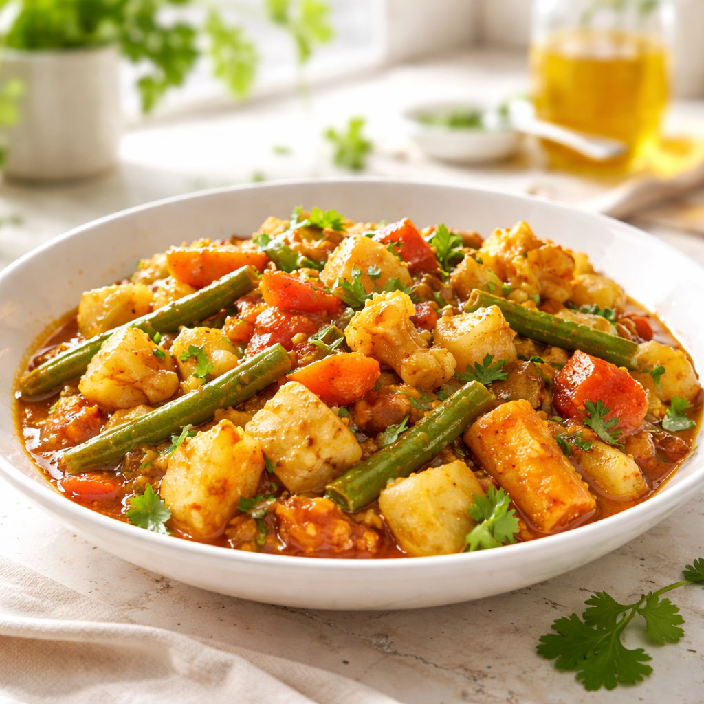 Légumes au curry