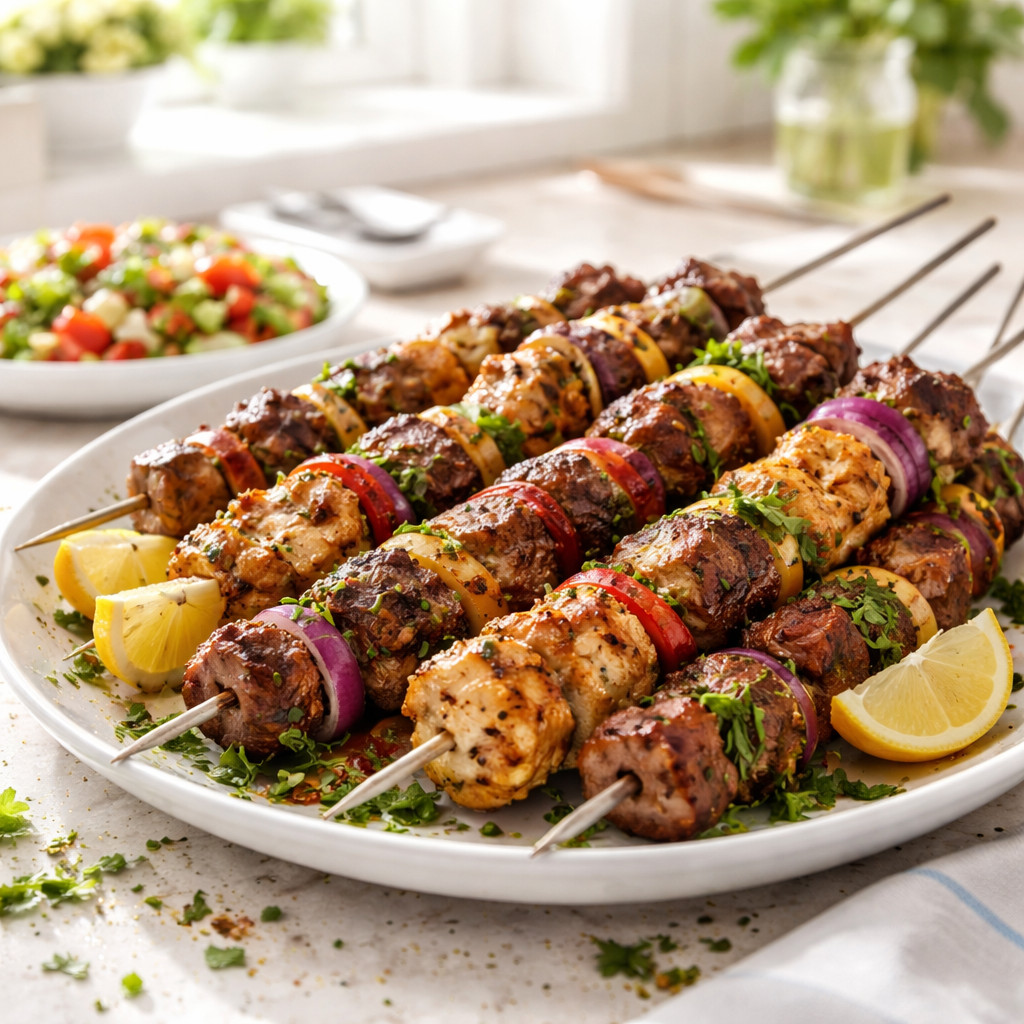 Herb Grilled Skewers