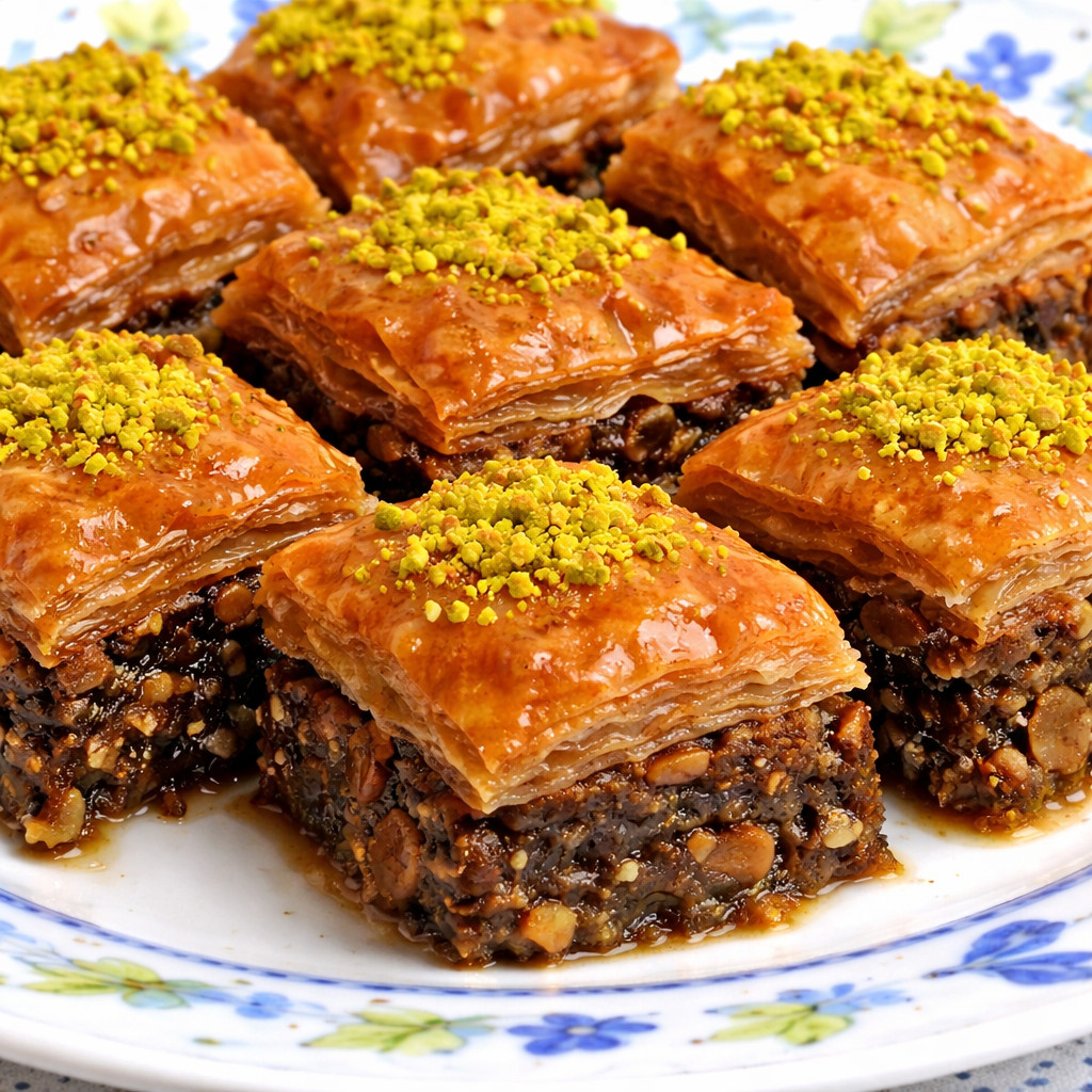 Baklava with Nuts