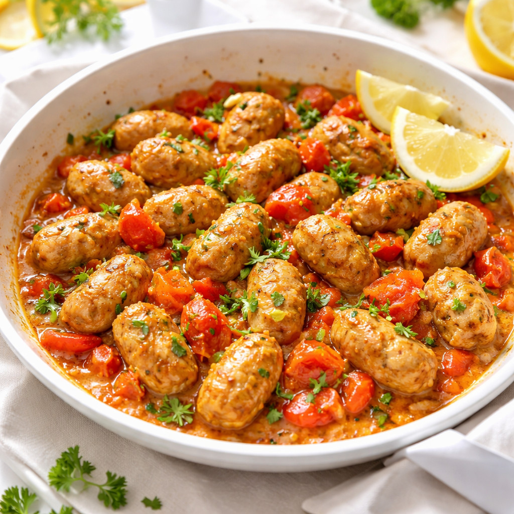 نقانق بالزبدة