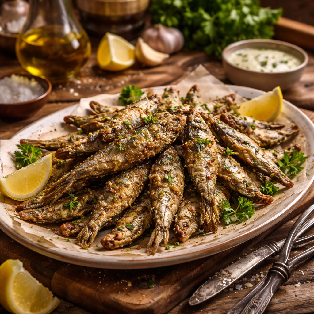 Fried Sardines