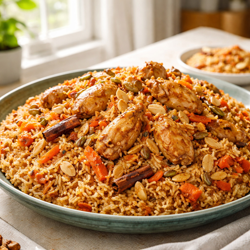 Bukhari Rice with Chicken