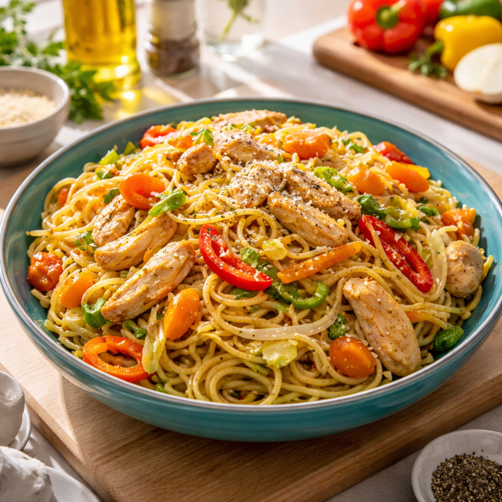 Spaghetti with Vegetables