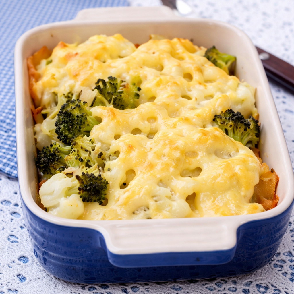 Broccoli with Chicken Cream