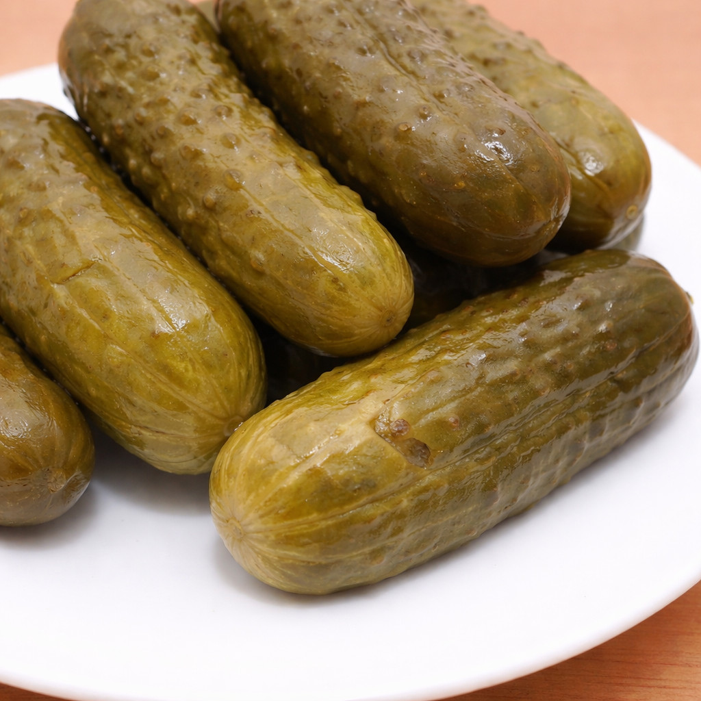 Concombres marinés