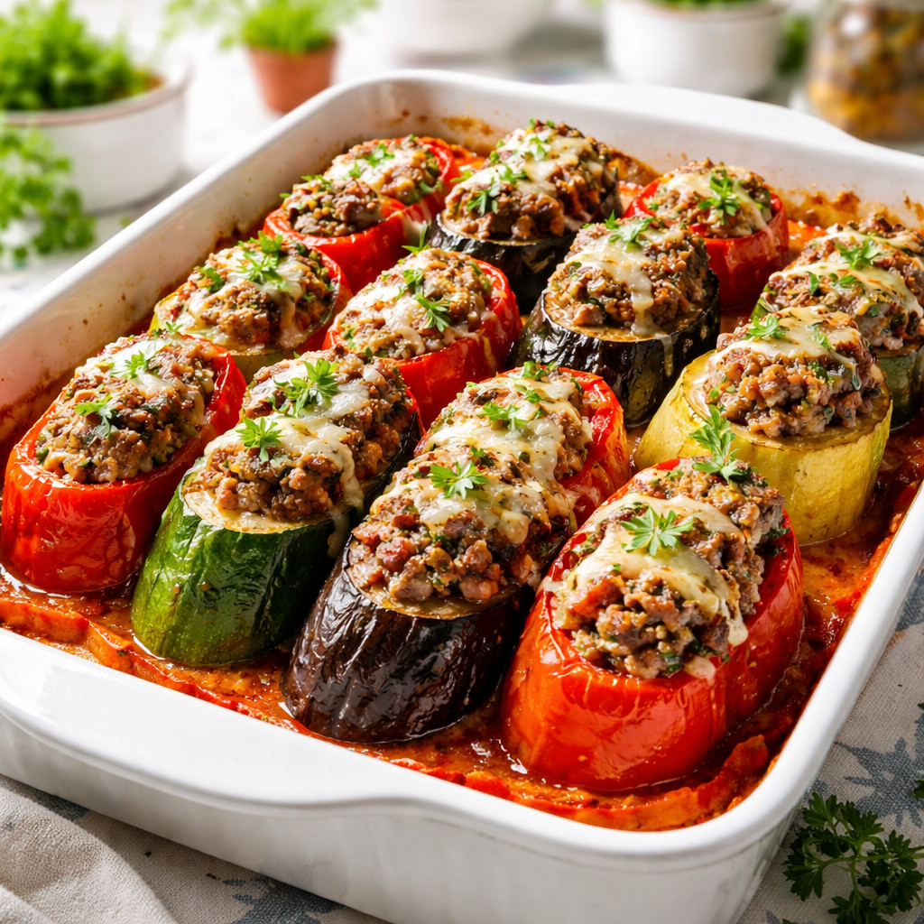 Stuffed Vegetable Tray
