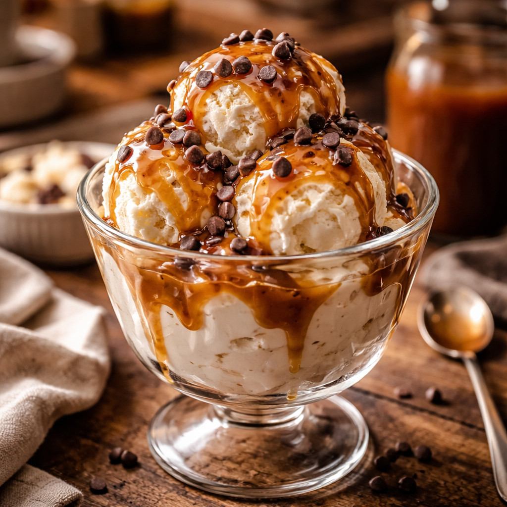 Crème glacée à la crème
