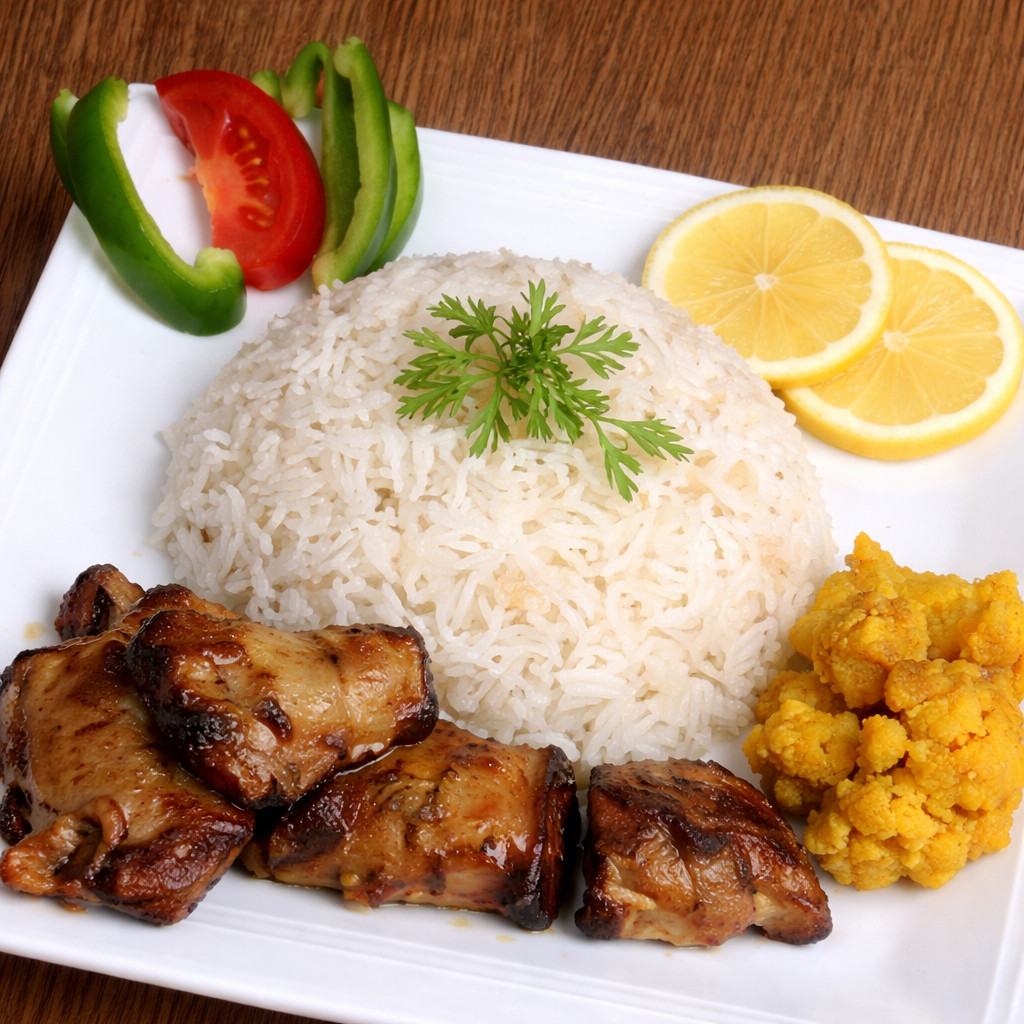 Eggplant Kebab Tray
