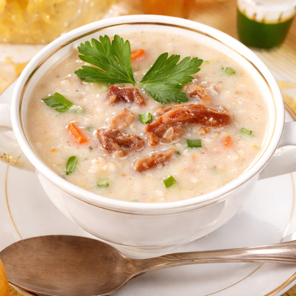 شوربة الفطر بالكريما