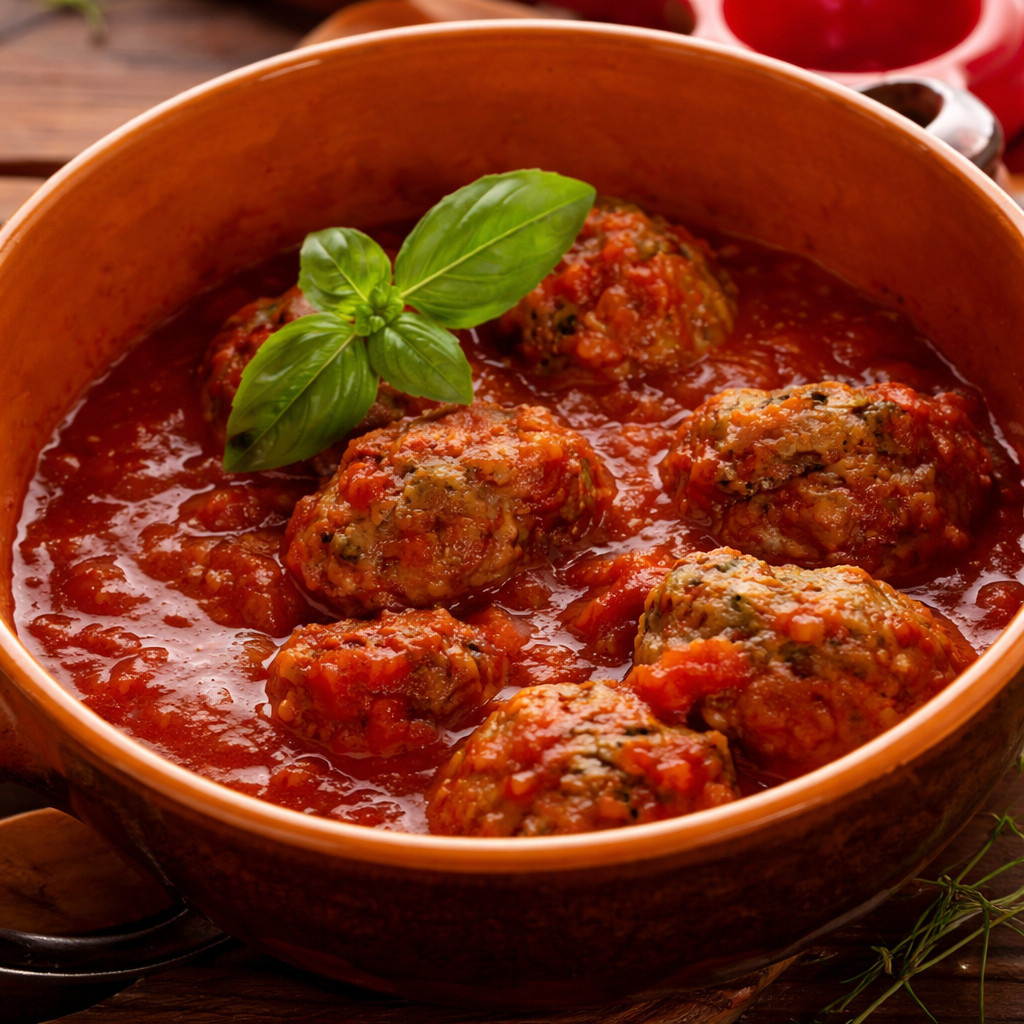 Meat Kofta with Tomatoes