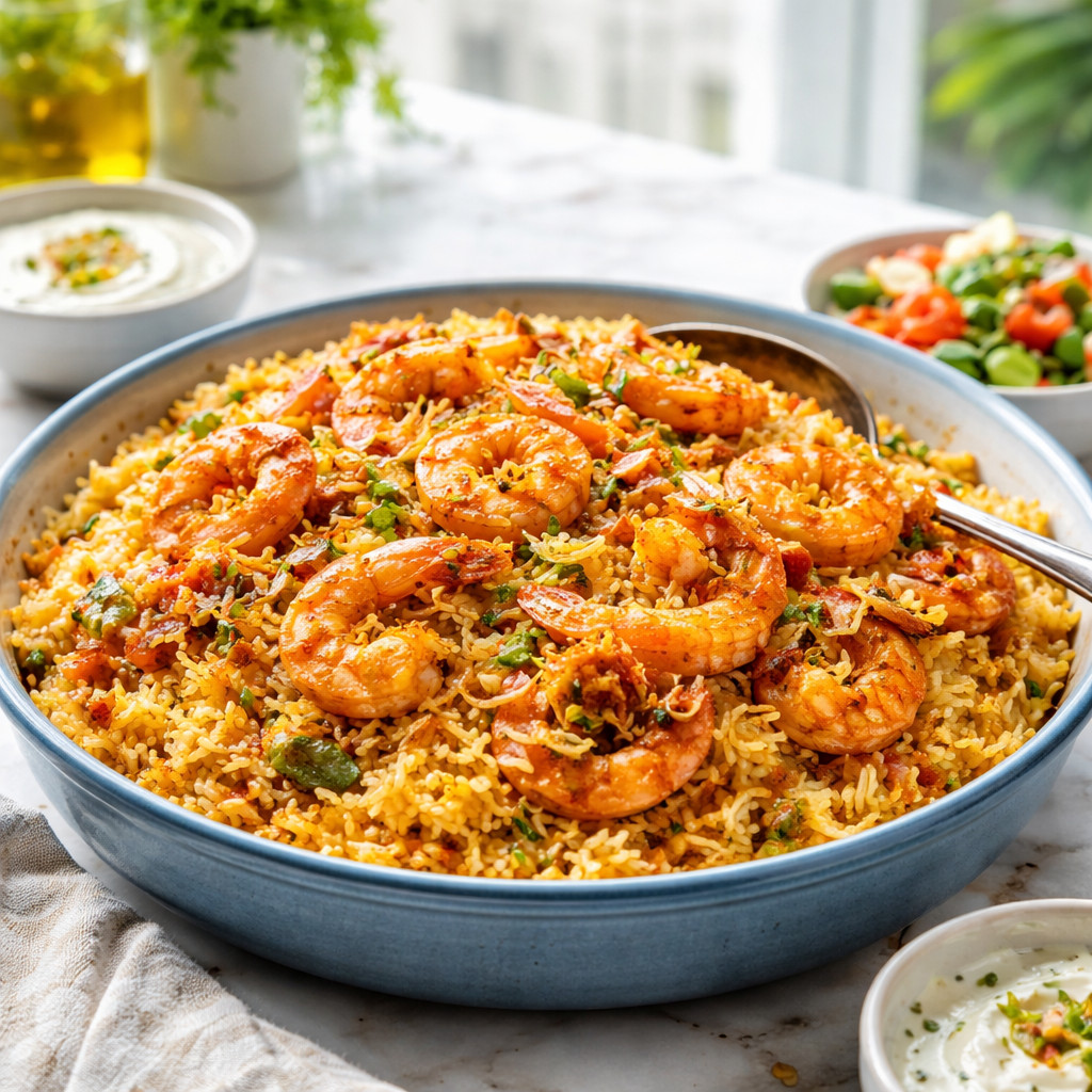 Shrimp Biryani