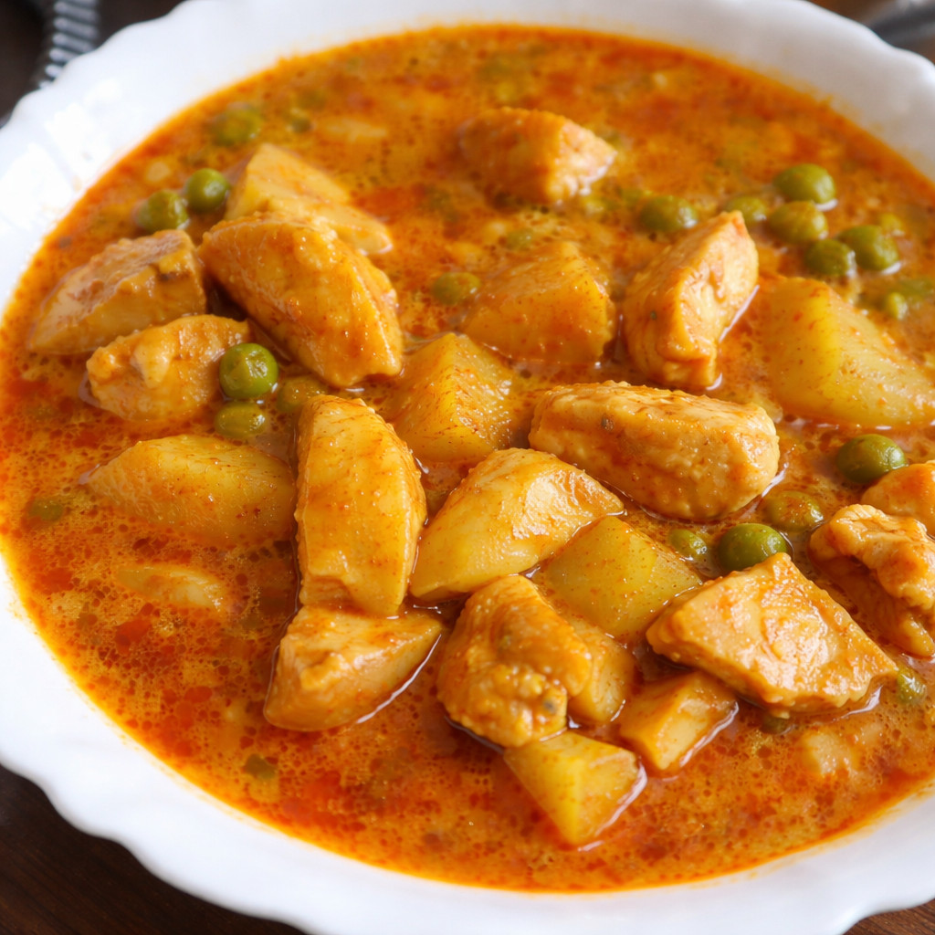 Recette de poulet au curry