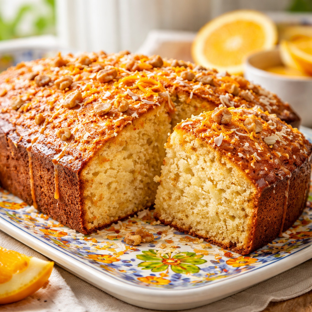 Orange Coconut Cake