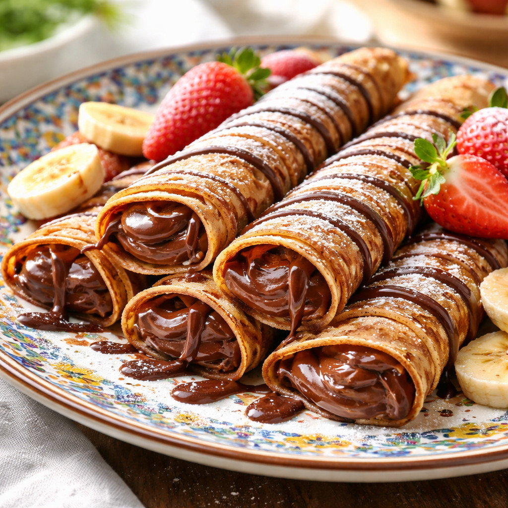 Crêpe au chocolat