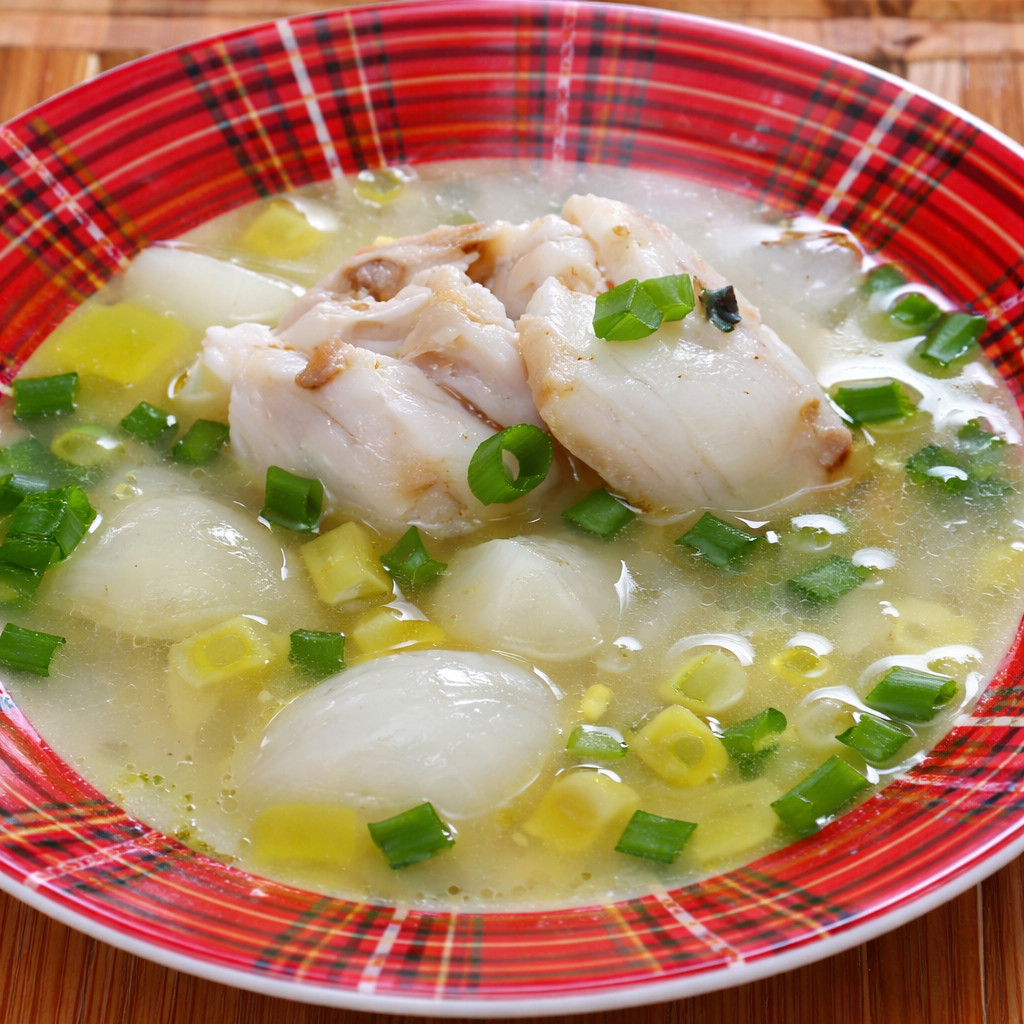 Soupe de poisson tilapia
