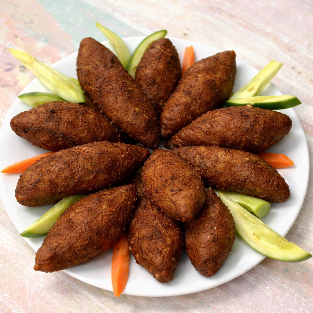 Palestinian Fried Kibbeh