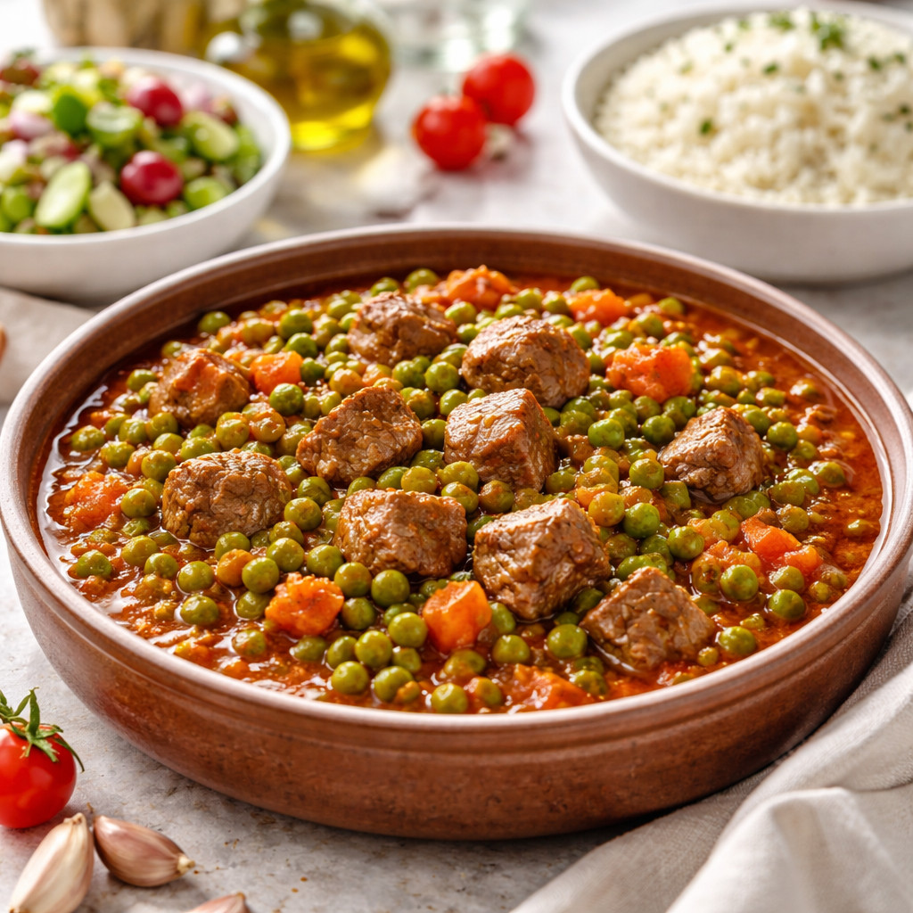 Peas with Meat